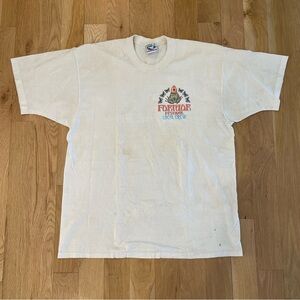 Vintage Liquid Blue 1997 Furthur Festival Local Crew Frog Butterfly Shirt Tee XL